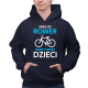 Bardziej niż rower kocham tylko moje dzieci - męska bluza na prezent
