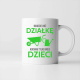 Bardziej niż działkę kocham tylko moje dzieci - kubek na prezent