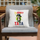 Żajebisty tata v2  - poduszka na prezent