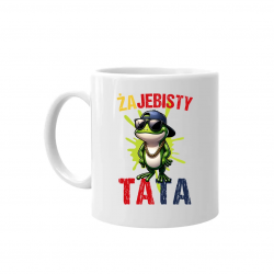 Żajebisty tata v2  - kubek na prezent
