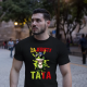 Żajebisty tata v2  - męska koszulka na prezent
