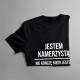 Jestem kamerzystą - męska koszulka z nadrukiem