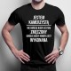 Jestem kamerzystą - męska koszulka z nadrukiem