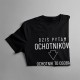 Dziś pytam ochotników - męska koszulka z nadrukiem