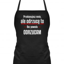 Bez powodu odrzucam - fartuch na prezent