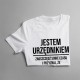 Jestem urzędnikiem, zaoszczędź sobie czasu - męska koszulka z nadrukiem