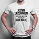 Jestem urzędnikiem, zaoszczędź sobie czasu - męska koszulka z nadrukiem