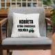 Kobieta, która pokochała  rolnika  - poduszka na prezent