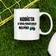 Kobieta, która pokochała  rolnika  - kubek na prezent