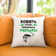 Kobieta, która pokochała wędkarza  - poduszka na prezent