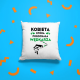 Kobieta, która pokochała wędkarza  - poduszka na prezent