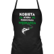 Kobieta, która pokochała wędkarza  - fartuch na prezent