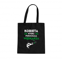 Kobieta, która pokochała wędkarza  - torba na prezent