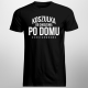 Koszulka do chodzenia po domu - męska koszulka z nadrukiem