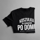 Koszulka do chodzenia po domu - męska koszulka z nadrukiem