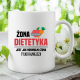 Żona dietetyka  jest jak normalna żona - kubek na prezent