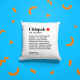 Chłopak - definicja  - poduszka na prezent