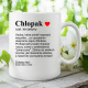 Chłopak - definicja  - kubek na prezent