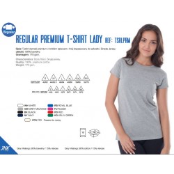 T-shirt damski premium 170g
