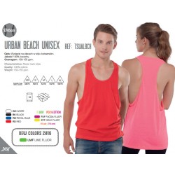 Koszulka unisex z wyciętymi bokami