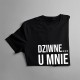 Dziwne... u mnie działa - męska koszulka z nadrukiem