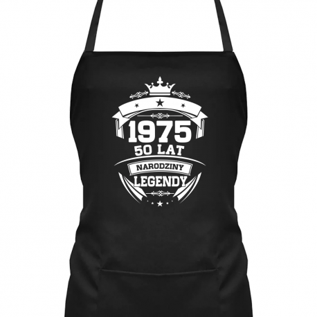 1975 Narodziny legendy 50 lat - fartuch na prezent