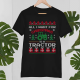 All I want for Christmas is a tractor - męska koszulka na prezent