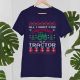All I want for Christmas is a tractor - męska koszulka na prezent