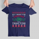 All I want for Christmas is a tractor - męska koszulka na prezent