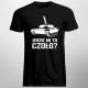 Jedzie mi tu czołg? - męska koszulka z nadrukiem