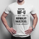 Nauczyciel wf-u - męska koszulka z nadrukiem