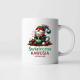 Świąteczna kawusia (imię) - kubek na prezent -  produkt personalizowany