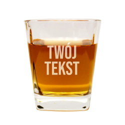 Szklanka do whisky z własnym nadrukiem