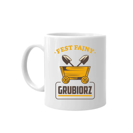 Fest fajny grubiorz - kubek na prezent