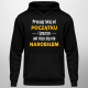 Pracuję tutaj od początku - wersja 2 - męska bluza na prezent