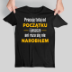 Pracuję tutaj od początku - wersja 2 - męska koszulka na prezent