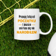 Pracuję tutaj od początku - wersja 2 - kubek na prezent