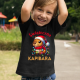 Świąteczna kapibara - dziecięca koszulka na prezent