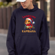 Świąteczna kapibara - męska bluza na prezent
