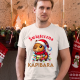 Świąteczna kapibara - męska koszulka na prezent