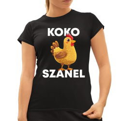 Koko szanel - damska koszulka na prezent