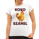 Koko szanel - damska koszulka na prezent