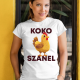 Koko szanel - damska koszulka na prezent