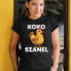 Koko szanel - damska koszulka na prezent