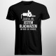 Zaufaj mi, jestem blacharzem - męska koszulka z nadrukiem