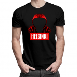 Helsinki - męska koszulka z nadrukiem