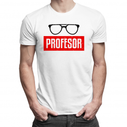 Profesor - męska koszulka z nadrukiem