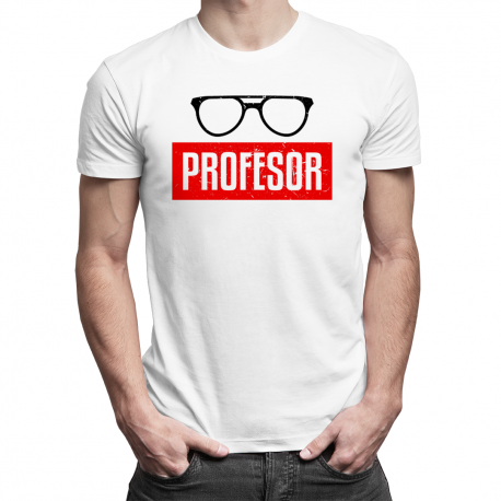Profesor - męska koszulka z nadrukiem