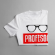 Profesor - męska koszulka z nadrukiem