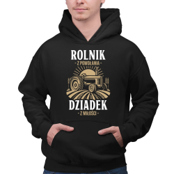 Rolnik z powołania, dziadek z miłości - męska bluza na prezent